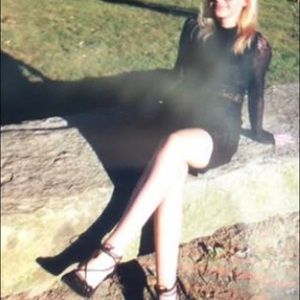 Black Lace Homecoming Dress.